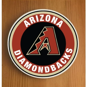 Arizona Diamondbacks Round Coasters x 6