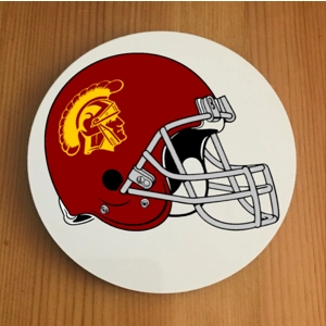 USC Round Coasters x 6