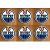Edmonton Oilers Round Coasters x 6