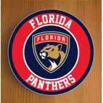 Florida Panthers Round Coasters x 6