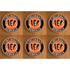Cincinnati Bengals Round Coasters x 6