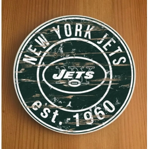 New York Jets Round Coasters x 6