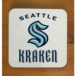 Seattle Kraken Coasters x 6