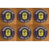 Nashville SC Round Coasters x 6