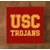 USC Trojans GLASS Coasters x 4
