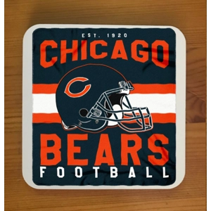 Chicago Bears Coasters x 6