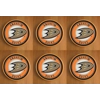 Anaheim Ducks Round Coasters x 6
