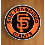San Francisco Giants Round Coasters x 6