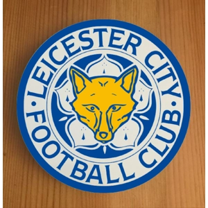 Leicester City Round Coasters x 6