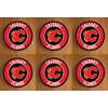 Calgary Flames Round Coasters x 6