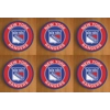 New York Rangers Round Coasters x 6