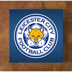 Leicester City GLASS Coasters x 4