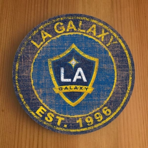 LA Galaxy Round Coasters x 6