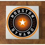 Houston Dynamo GLASS Coasters x 4