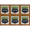 Seattle Seahawks Coasters x 6