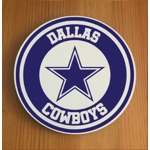 Dallas Cowboys Round Coasters x 6