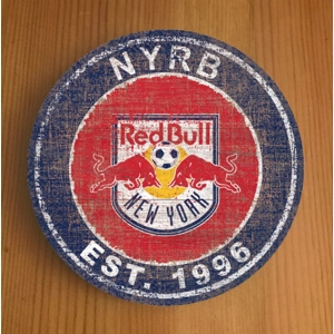 New York Red Bulls Round Coasters x 6