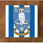 Sheffield Wednesday GLASS Coasters x 4