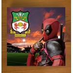 Wrexham Deadpool Coasters x 6
