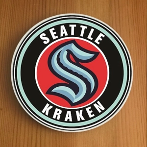 Seattle Kraken Round Coasters x 6