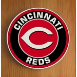 Cincinnati Reds Round Coasters x 6