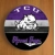 TCU Texas Christian University Round Coasters x 6