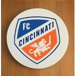 FC Cincinnati Round Coasters x 6