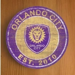 Orlando City Round Coasters x 6