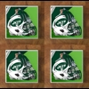 New York Jets GLASS Coasters x 4