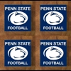 Penn State GLASS Coasters x 4