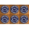 Penn State Round Coasters x 6