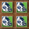 Tennessee Titans GLASS Coasters x 4