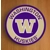 Washington Huskies Round Coasters x 6