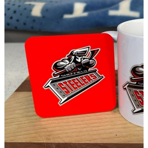 Sheffield Steelers Square Coasters x 6