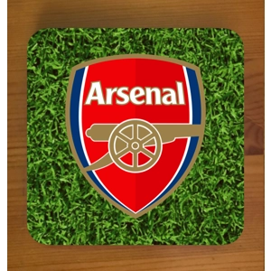 Arsenal Square Coasters x 6
