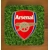 Arsenal Square Coasters x 6