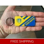 Leeds Utd FC  Keyring **FREE UK SHIPPING**