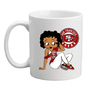 Betty Boop 49ers 11oz Mug