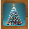 Detroit Lions Christmas Coasters x 6