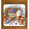 Buffalo Bills Christmas Coasters x 6