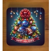 Buffalo Bills Christmas Coasters x 6