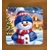 Buffalo Bills Christmas Coasters x 6