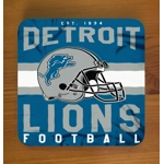 Detroit Lions Coasters x 6
