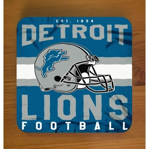 Detroit Lions Coasters x 6