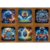 Detroit Lions Coasters x 6