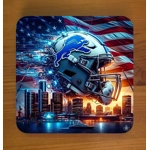 Detroit Lions Coasters x 6