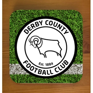 Derby County Square Coasters x 6