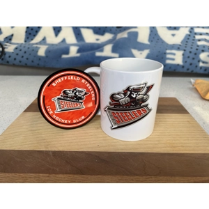 Sheffield Steelers 11oz Mug & Coaster