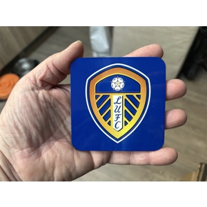 Leeds Utd Square Coasters x 6