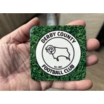 Derby County Square Coasters x 6